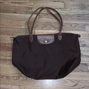 Longchamp large Lepliage tote
